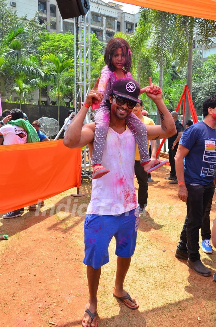 Celebs at Meet Bros Holi Celebrations