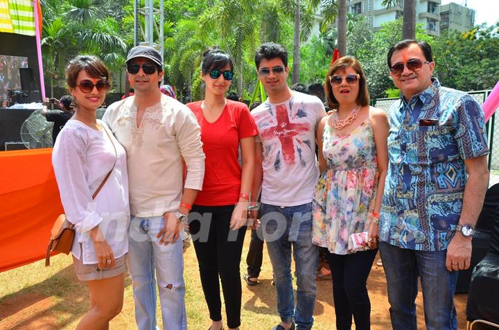 TV Celebs at Meet Bros Holi Celebrations