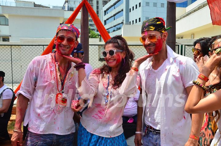 Celebs at Meet Bros Holi Celebrations