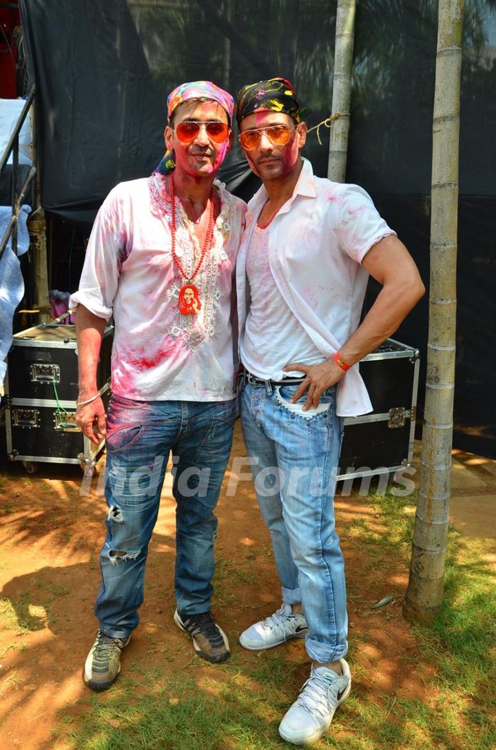 Celebs at Meet Bros Holi Celebrations