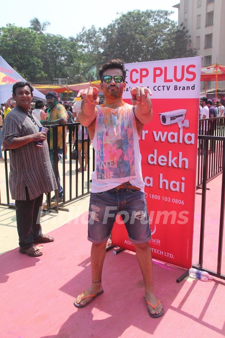 Karan Tacker at BCL's Holi Celebrations