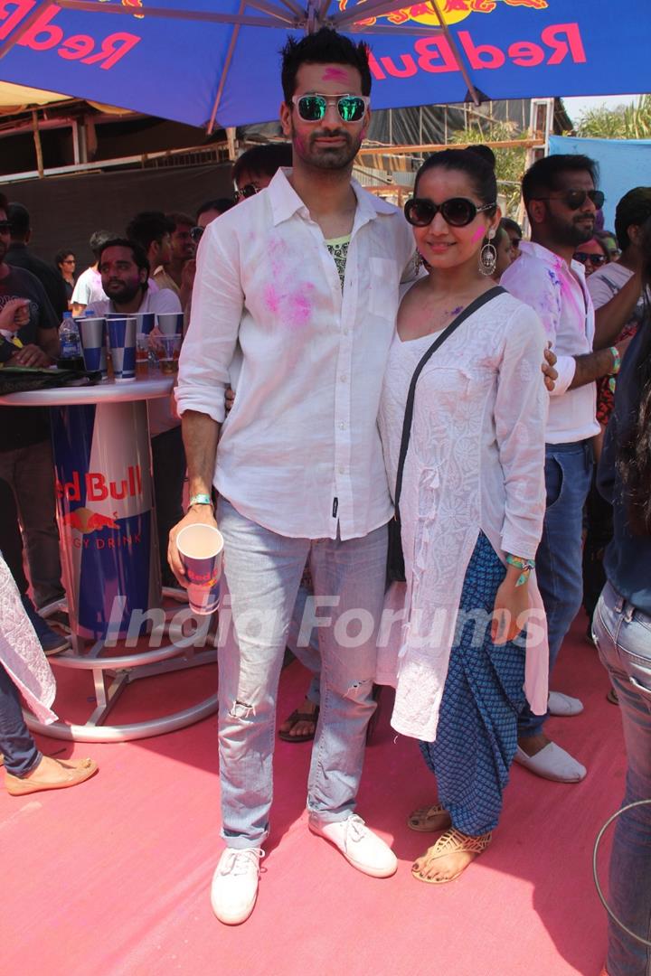 Sunny Arora and Ananya Arora at BCL's Holi Celebrations
