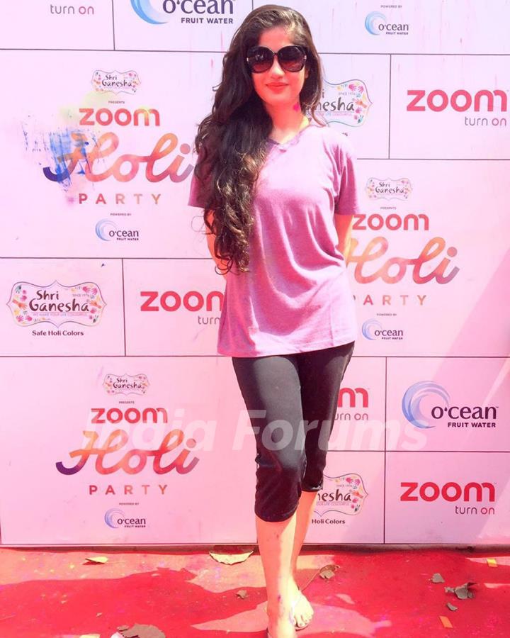 Anmol Malik at Zoom Holi Party