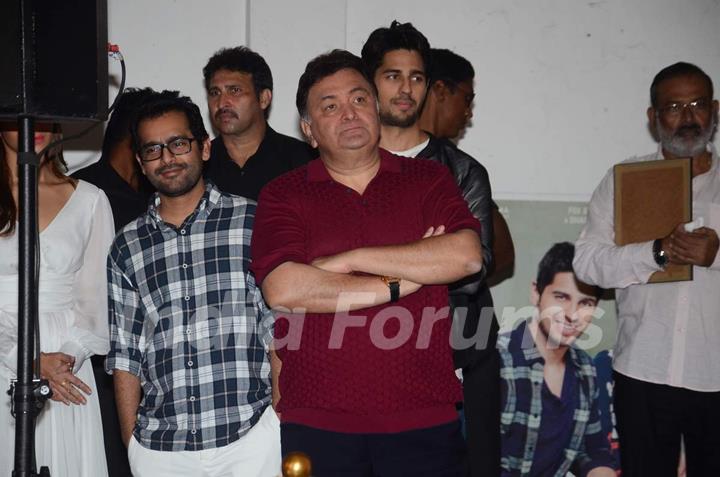 Rishi Kapoor at Kapoor and Sons Success Meet