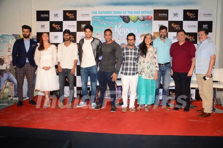 Kapoor and Sons Success Meet