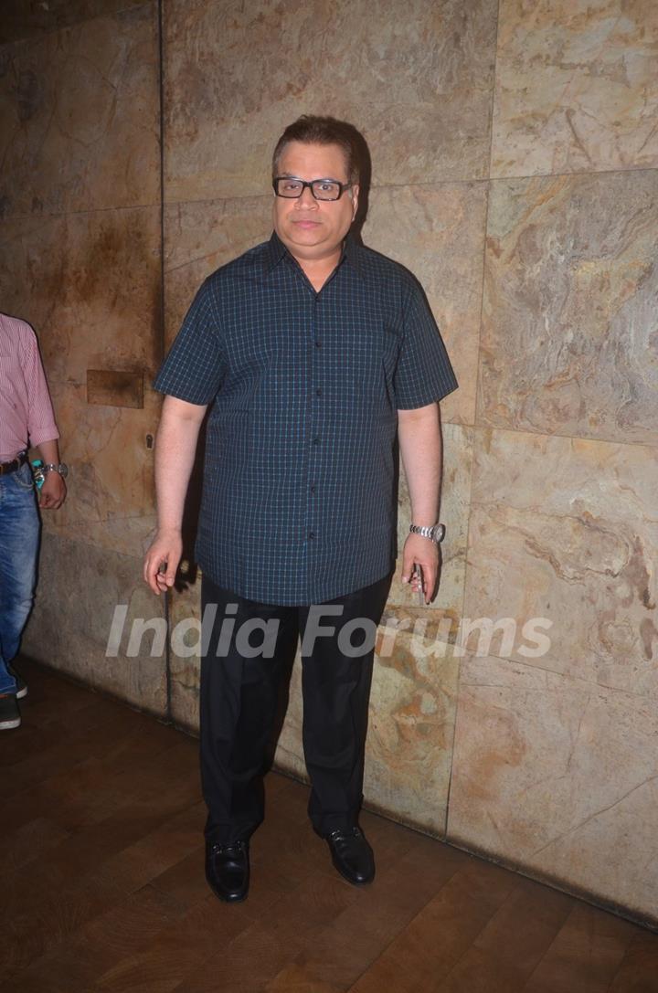 Ramesh Taurani Attends Special Screening of a Film at Lightbox
