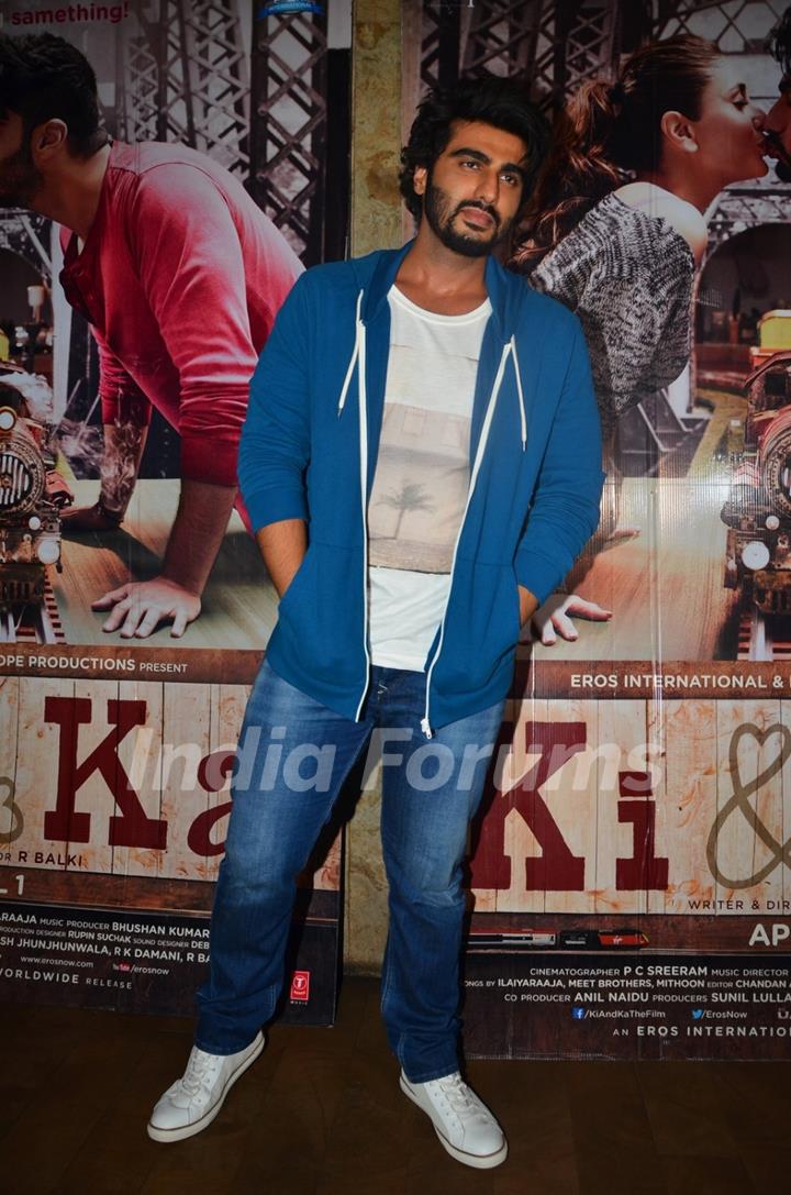 Arjun Kapoor at Special Screening of 'Ki and Ka'