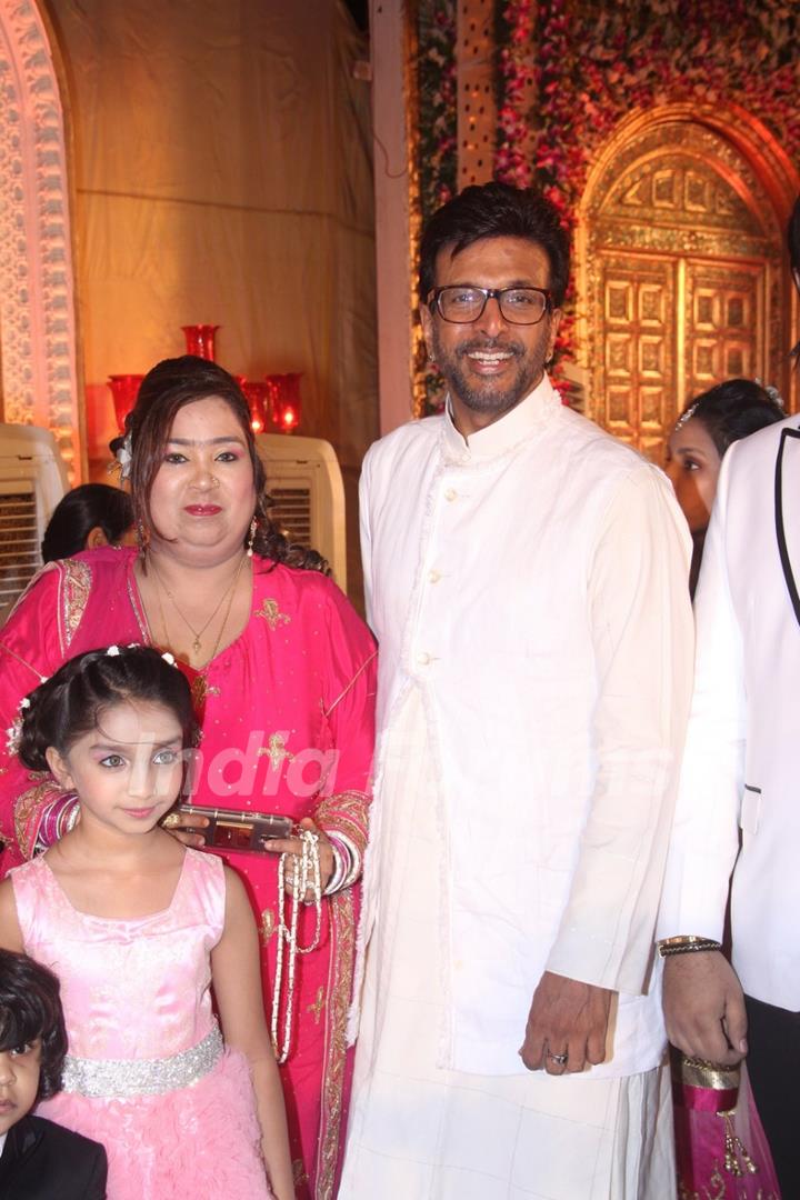Javed Jaffrey at Wedding Reception of MLA Naseem Khan's son Aamir Khan