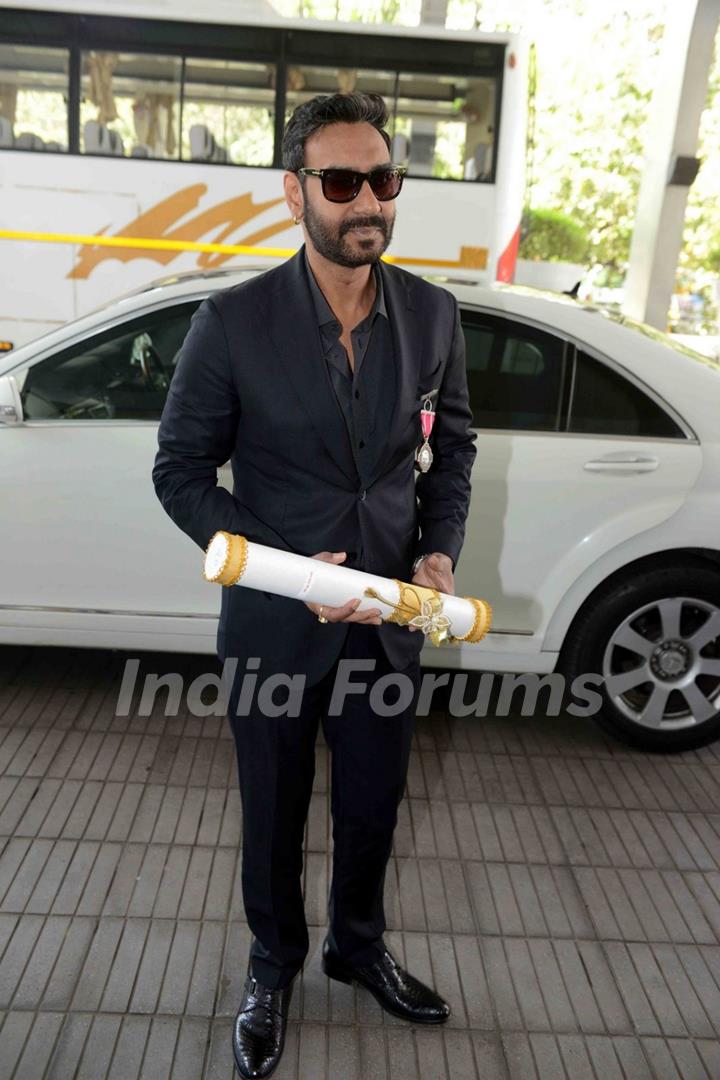 Ajay Devgn Receives 'Padma Shri' Award