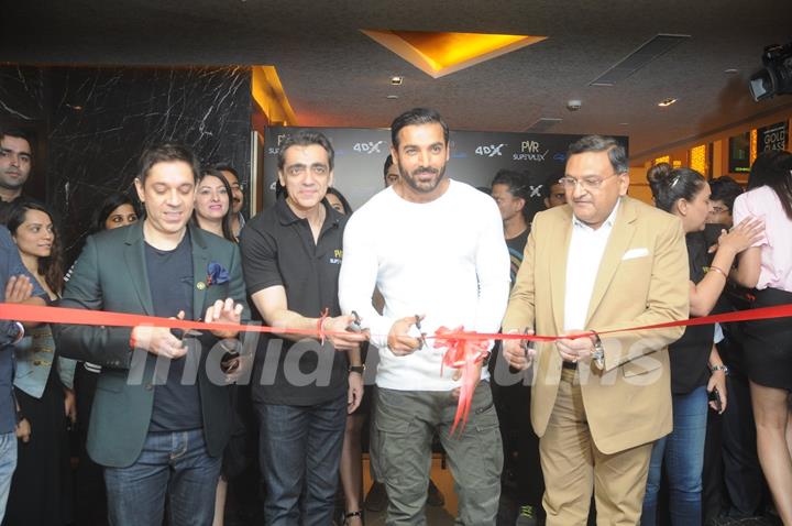 John Abraham at Launch of PVR 4DX