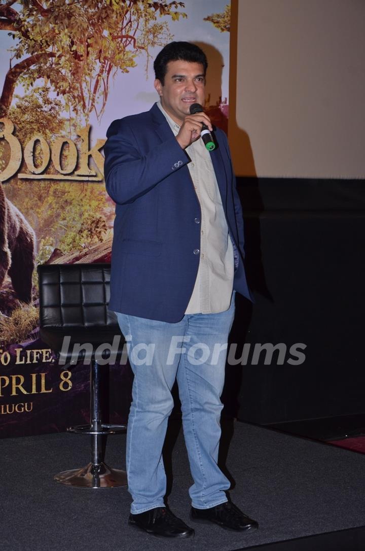 Siddharth Roy Kapur at Neel Sethi's International Tour for The Jungle Book