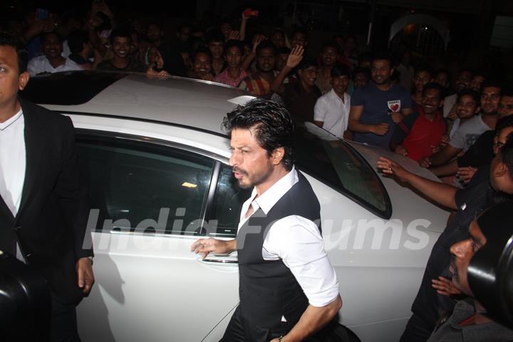 Shah Rukh Khan at Sanjay Leela Bhansali's Party for Winning National Award