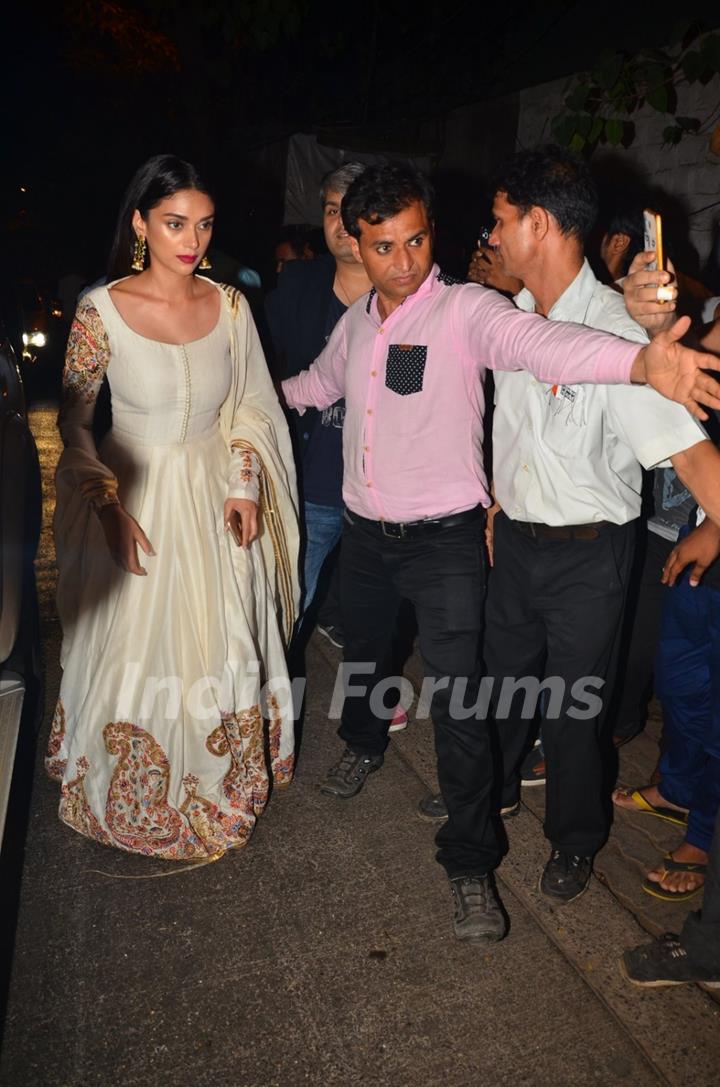 Athiya Shetty at Sanjay Leela Bhansali's Party for Winning National Award