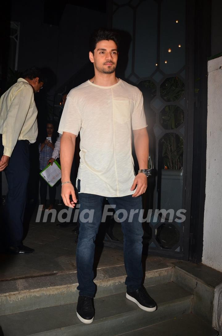 Sooraj Pancholi at Sanjay Leela Bhansali's Party for Winning National Award