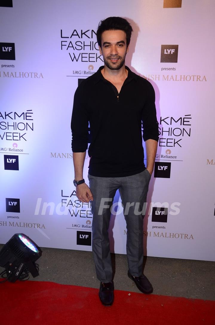 Punit Malhotra at Lakme Fashion Show 2016