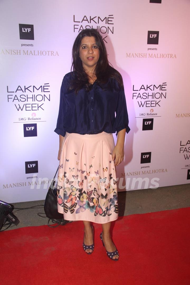 Zoya Akhtar at Lakme Fashion Show 2016