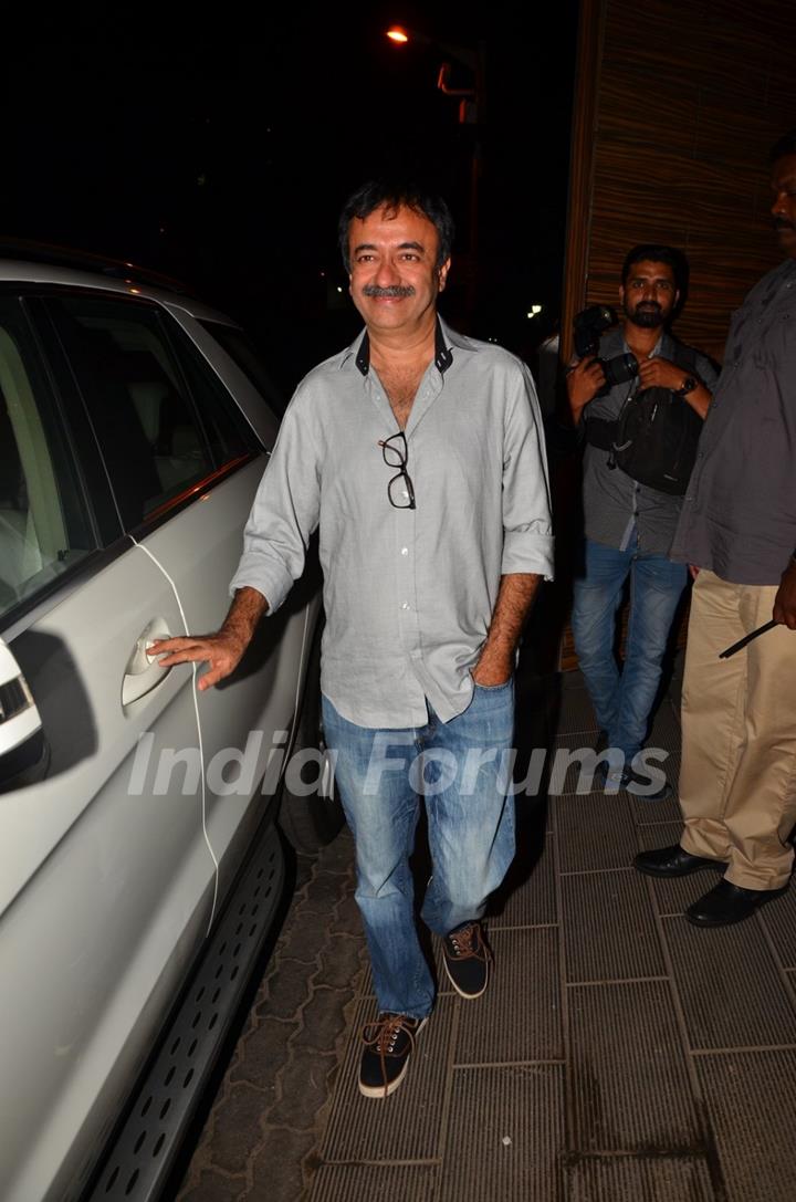 Rajkumar Hirani attends a Party at Aamir Khan's Residence