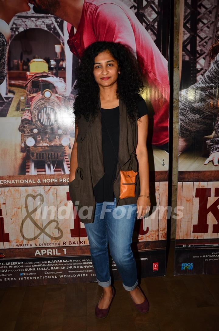 Gauri Shinde at Special Screening of 'Ki and Ka'