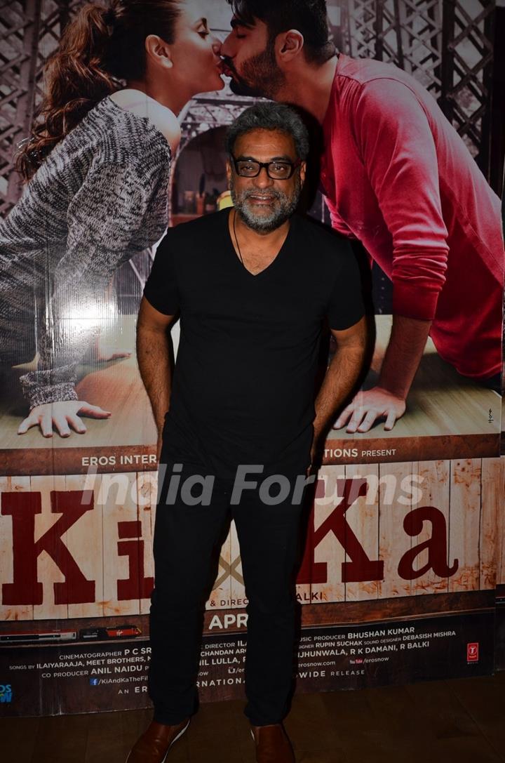 R. Balki at Special Screening of 'Ki and Ka'