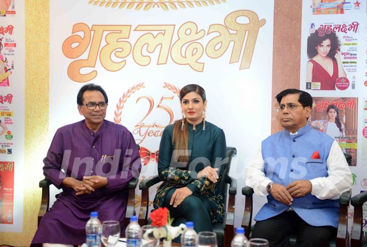 Raveena Tandon at Celebration of 25 Years of 'Gruhalakshmi'