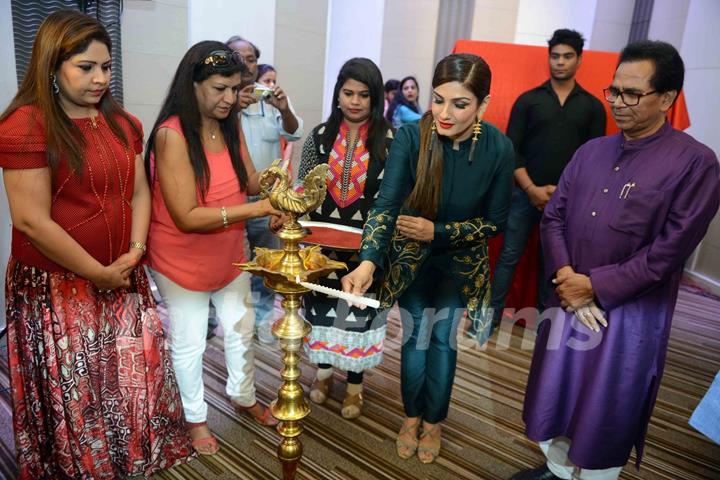 Raveena Tandon at Celebration of 25 Years of 'Gruhalakshmi'