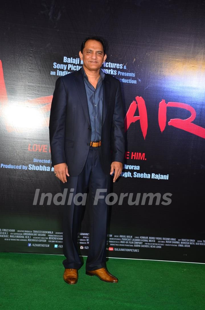 Mohammad Azharuddin at Azhar Trailer Launch