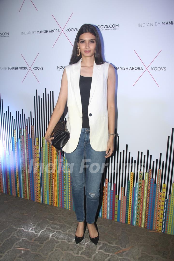 Diana Penty at 'Indian by Manish Arora X KOOVS' Event