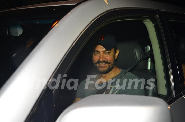 Aamir Khan at Aarti Shetty's Birthday Bash