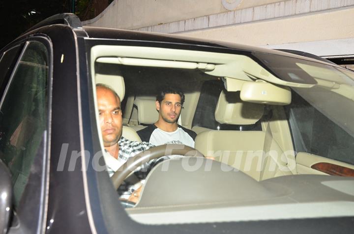 Sidharth Malhotra at Aarti Shetty's Birthday Bash