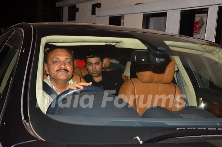 Karan Johar at Aarti Shetty's Birthday Bash