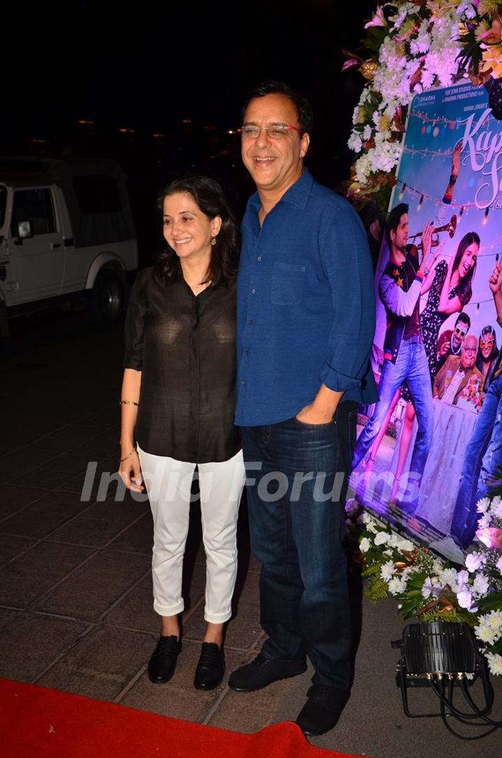 Anupama and Vidhu Vinod Chopra at Kapoor & Sons Success Bash