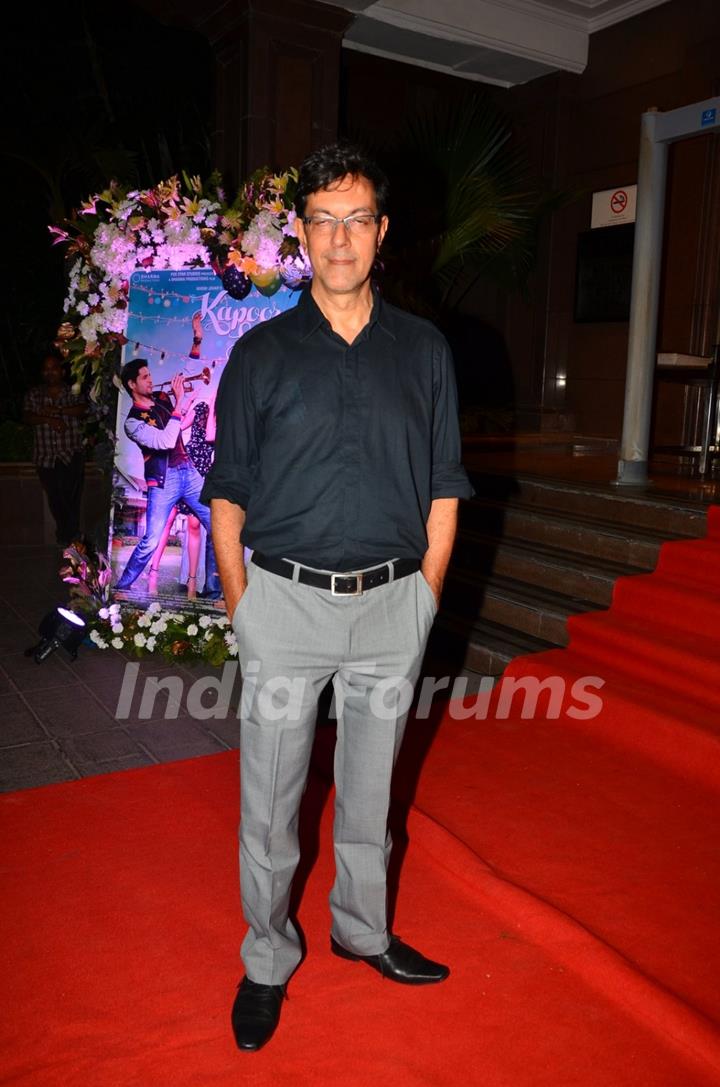 Rajat Kapoor at Kapoor & Sons Success Bash