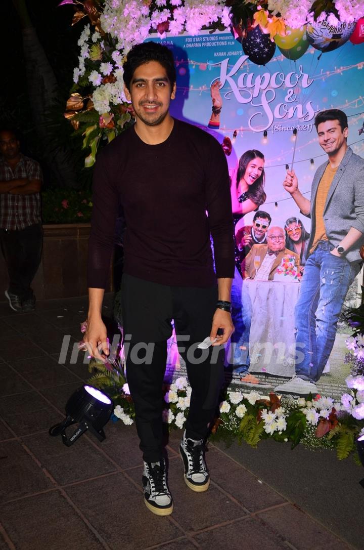 Ayan Mukerji at Kapoor & Sons Success Bash