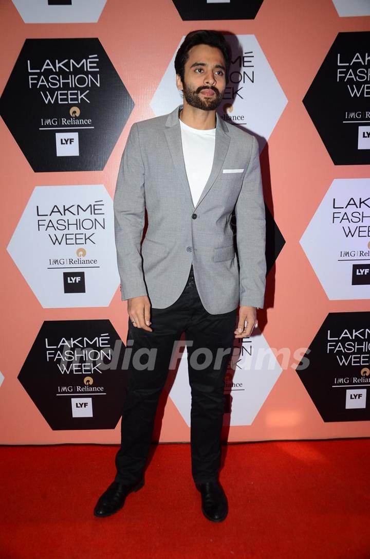 Jackky Bhagnani at Lakme Fashion Show 2016 - Day 4