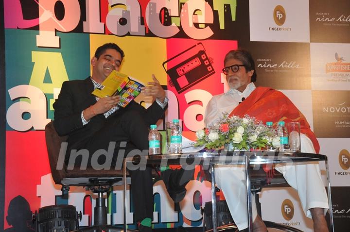 Amitabh Bachchan at Launch of Mayank Shekhar's Book 'Name Place Animal Thing'