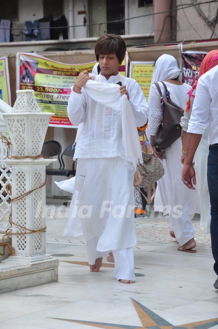 Rohhit Verma at Prayer Meet of 'Pratyusha Banerjee'