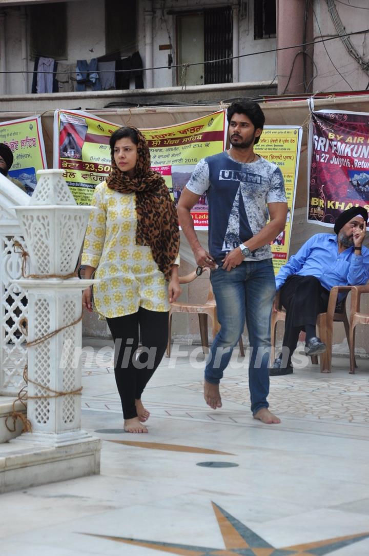 Sambhavana Seth at Prayer Meet of 'Pratyusha Banerjee'