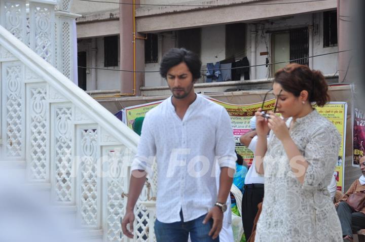 Sehban Azim at Prayer Meet of 'Pratyusha Banerjee'