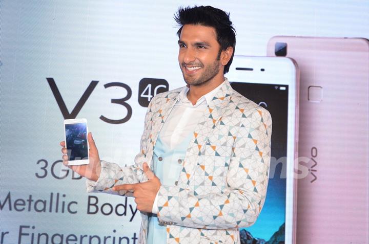 Launch of VIVO Phones by Brand Ambassador Ranveer Singh