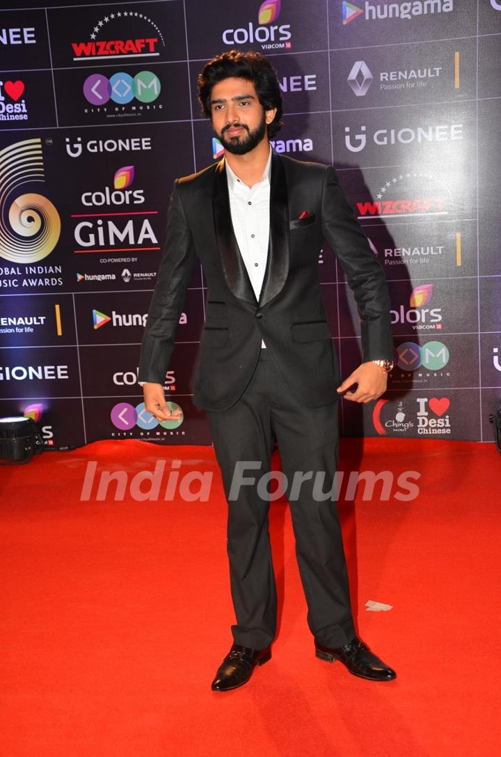 Amaal Mallik at COLORS GiMA AWARDS 2016