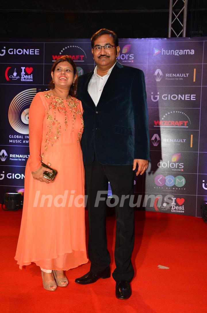 Sudesh Bhosle at COLORS GiMA AWARDS 2016