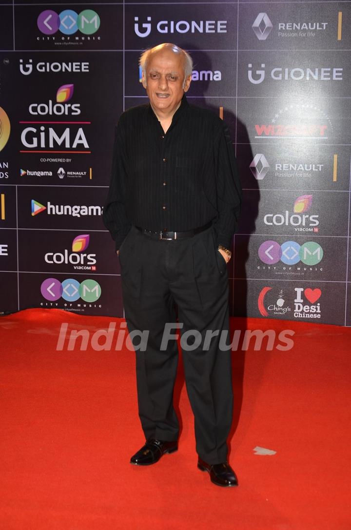 Mukesh Bhatt at COLORS GiMA AWARDS 2016