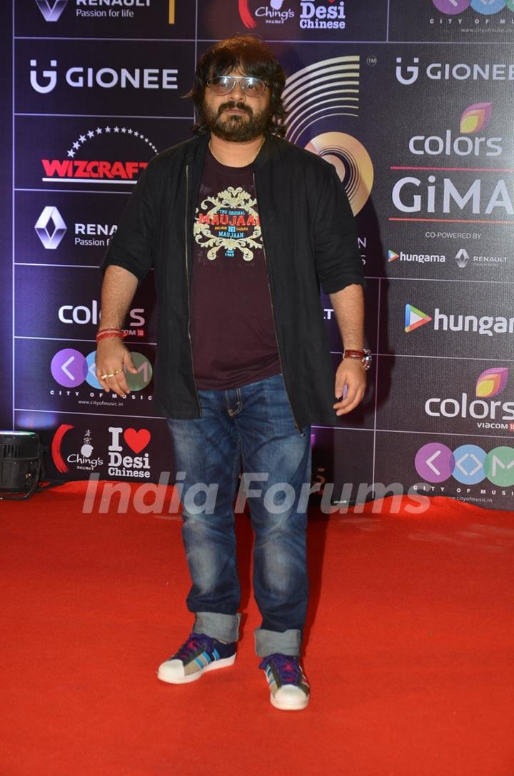 Pritam at COLORS GiMA AWARDS 2016