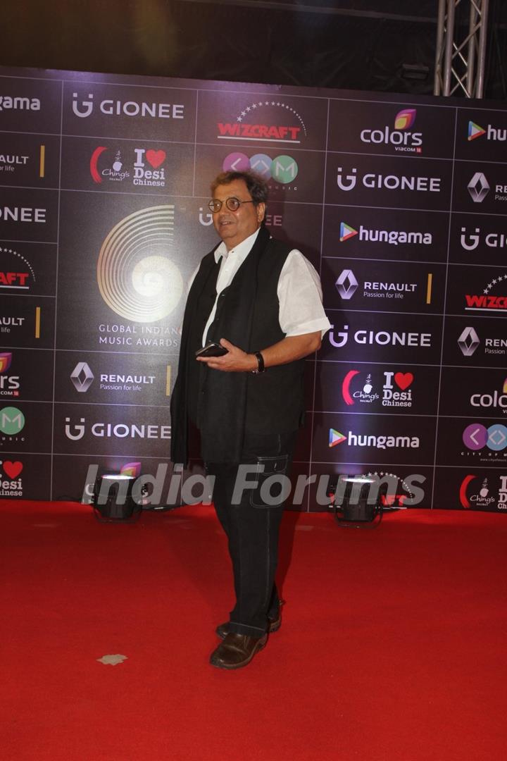 Subhash Ghai at COLORS GiMA AWARDS 2016