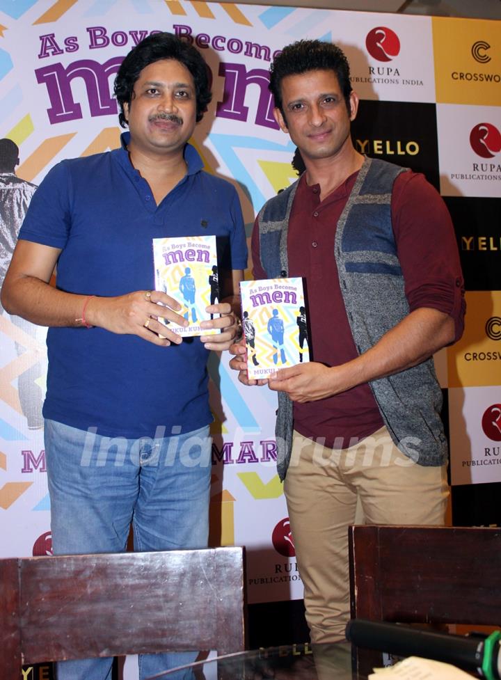 Sharman Joshi at Launch of Book 'As Boys Become Men'