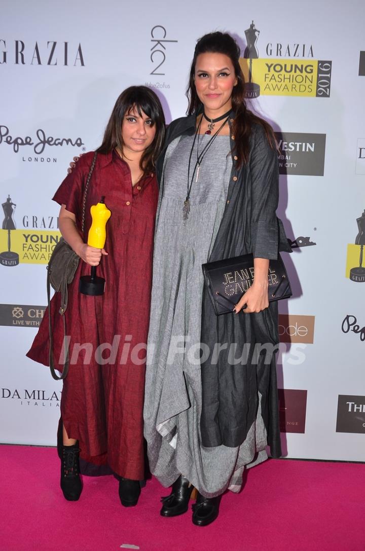 Neha Dhupia at Grazia Young Fashion Awards