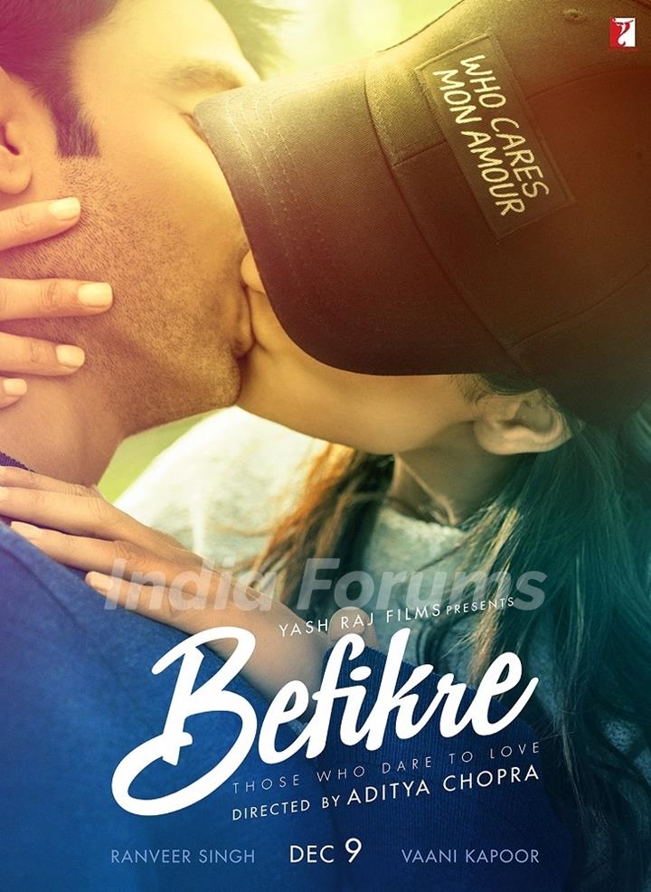 Ranveer Singh and Vaani Kapoor in Befikre Poster