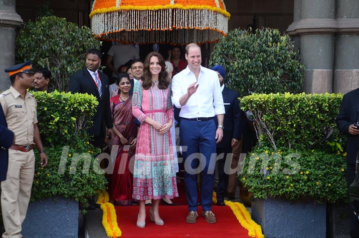 Prince William and Kate in Mumbai