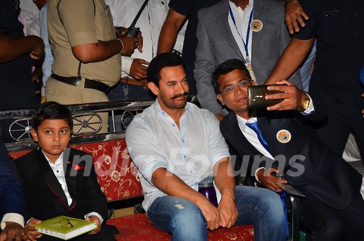 Aamir Khan at Dr. Babasaheb Ambedkar's Birth Anniversary Event