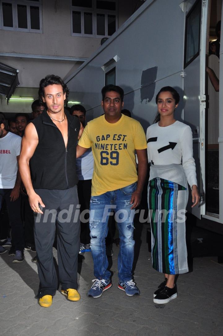 Tiger Shroff and Shraddha Kapoor at Promotional Event of 'Baaghi'